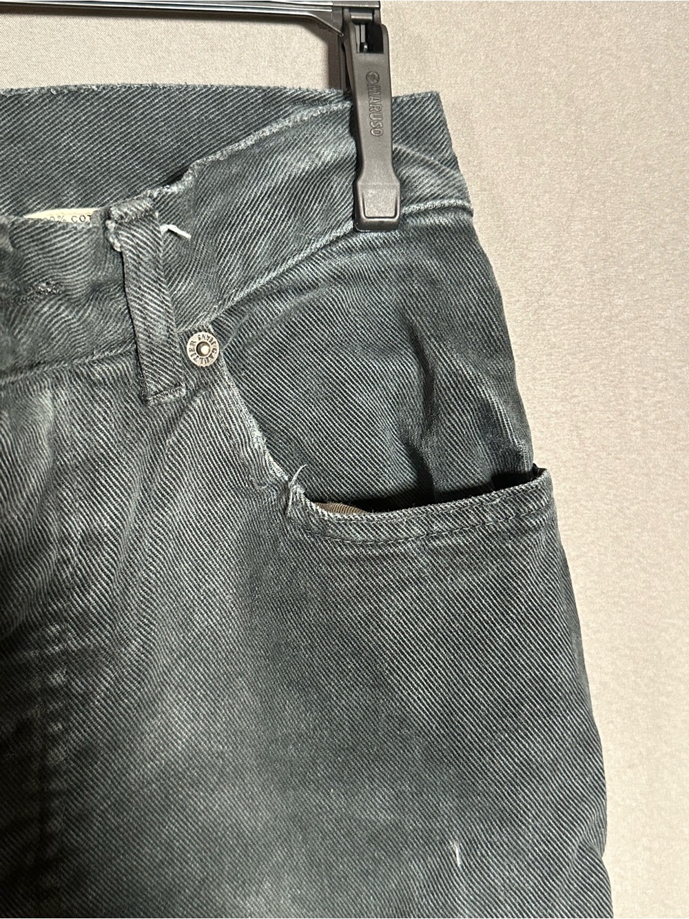 Jean Paul Gaultier Men's Black Straight Denim Jeans Vintage - Picture 13 of 15